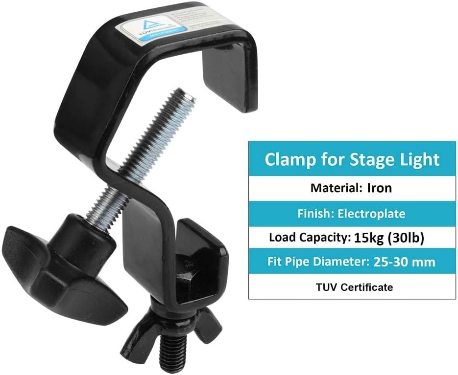Stage Light C Clamps Heavy Duty 6 Pack