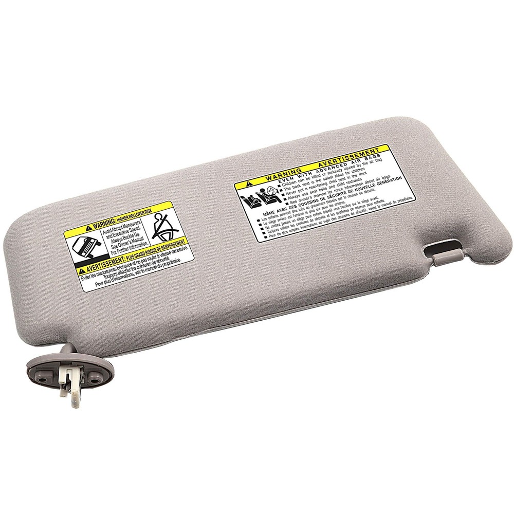 Ezzy Auto Light Gray Left Driver Side Sun Visor fit Side,