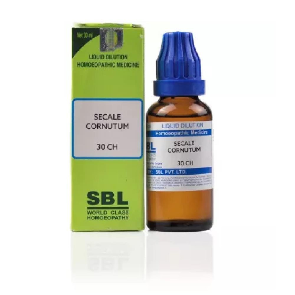 SBL Homeopathic Secale Cornutum  (30 ML / 100 ML) (Select Potency)