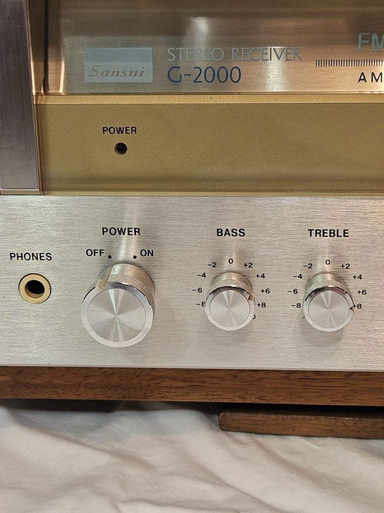 Sansui G-2000 Receiver Vintage Great Condition Fully Functional Tested **READ**