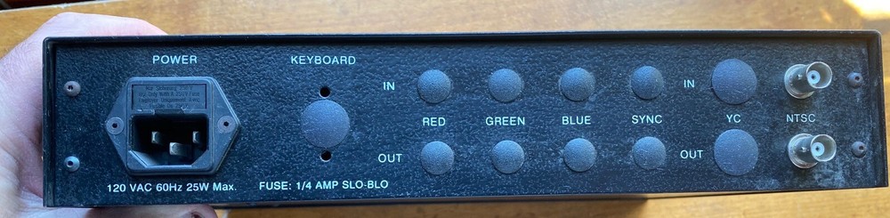 MICROIMAGE Video Systems Pattern Generator PG100 Made in the USA