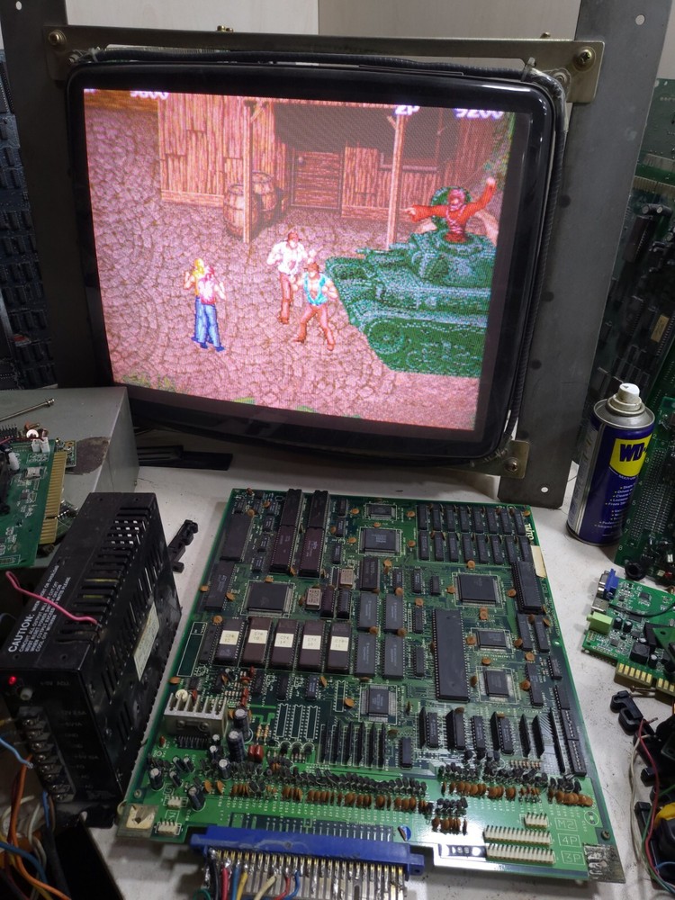 GROWL PCB TAITO WORKING