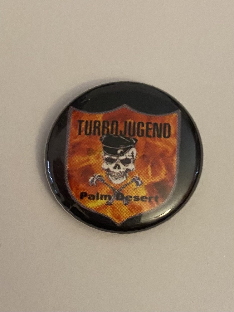 Turbojugend Palm Desert Pin Back Button P156