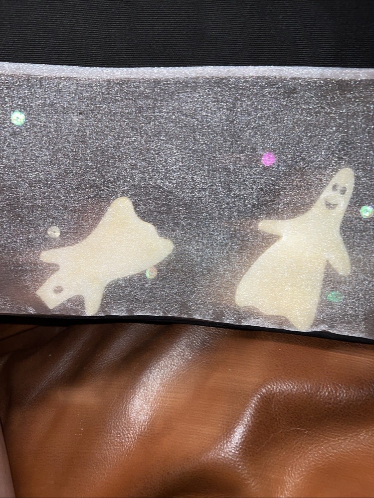 Floating Ghosts Halloween Dining Room Table Runner! 68”