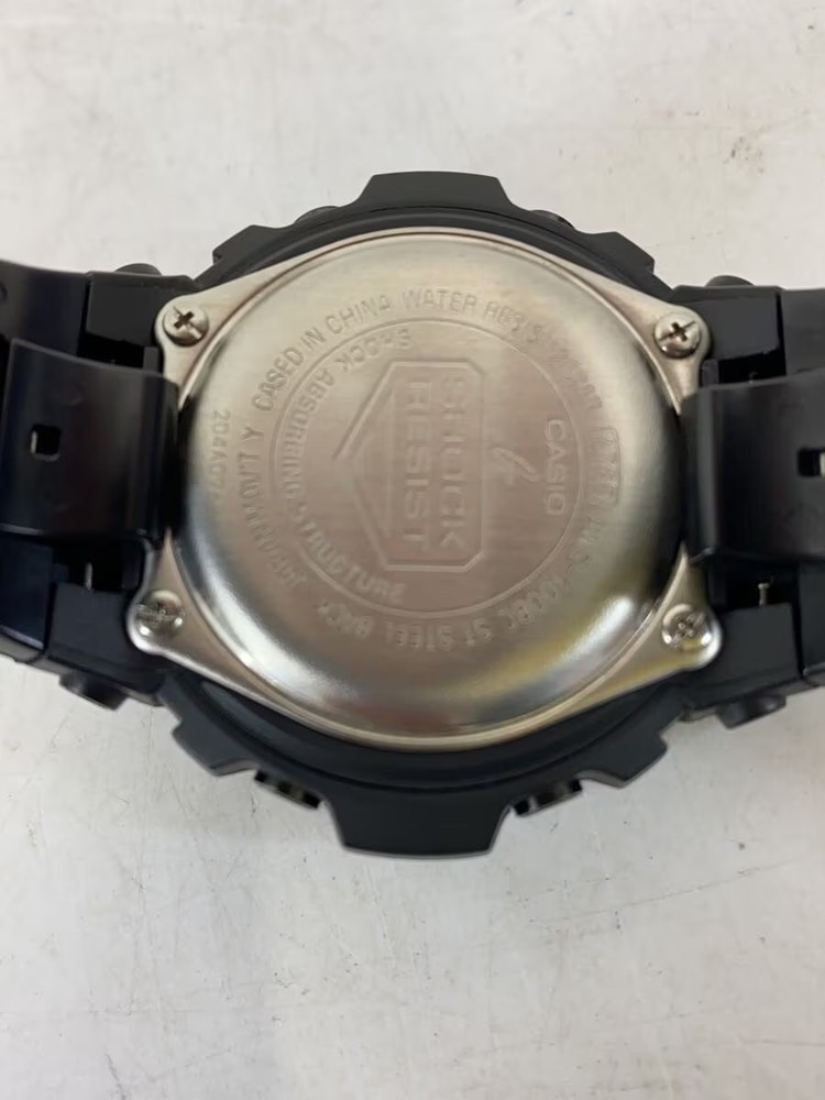 CASIO Solar Watch G SHOCK Digital Analog BLK