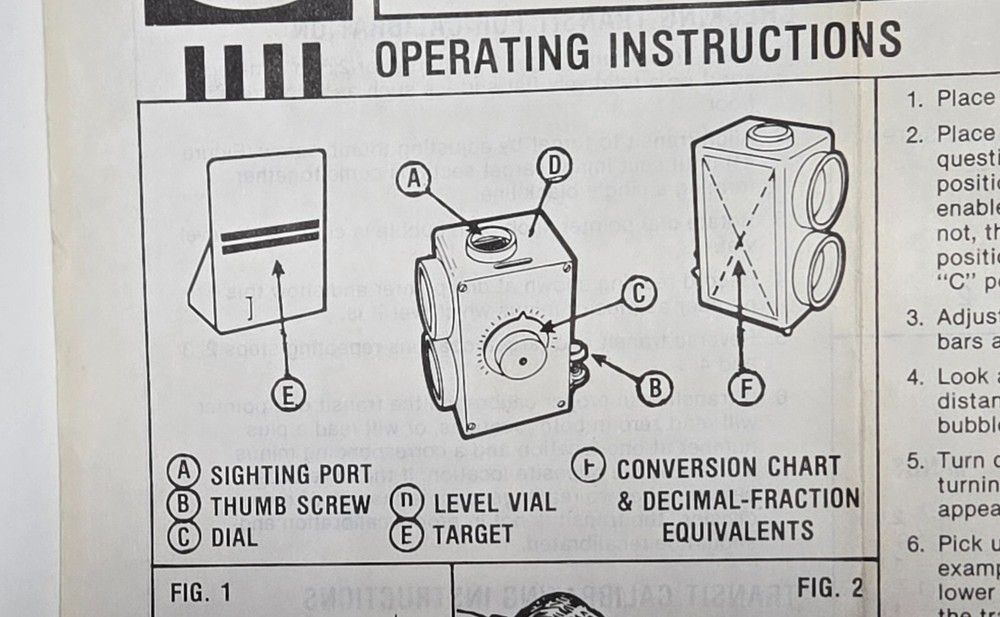 Hoppy Split Image Transit Model G2 Carying Case + Original Instructions -Vintage