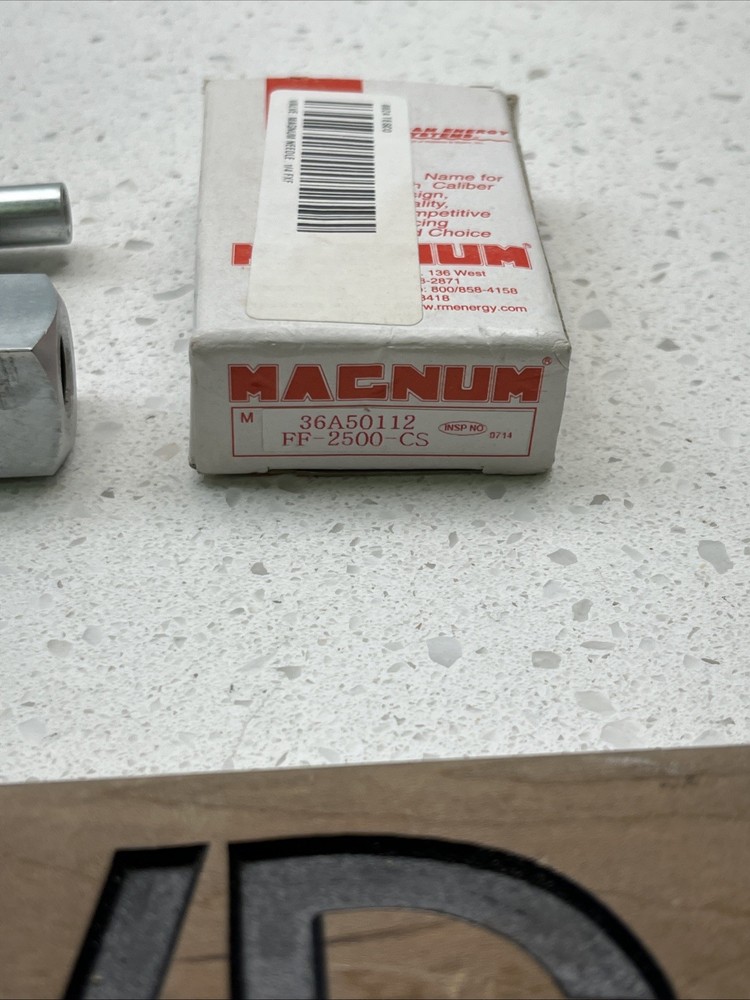 MAGNUM FF-2500-CS Needle Valve 6000PSI