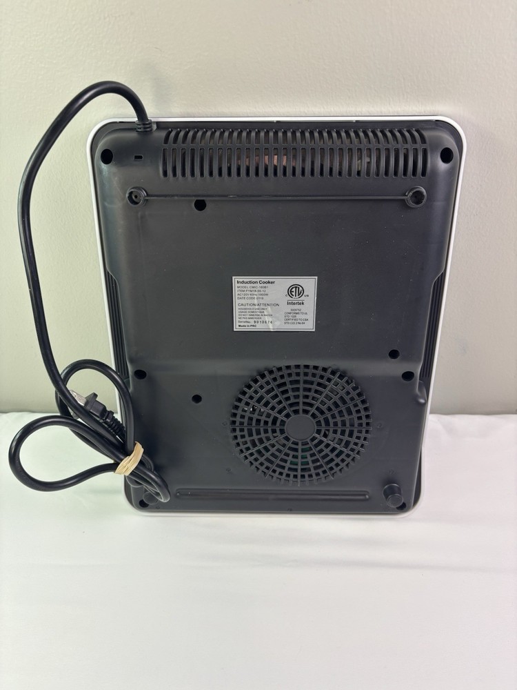 Cusimax Induction Burner w/ Timer, 10 Temp/9 Power Settings, CMIC-180B1