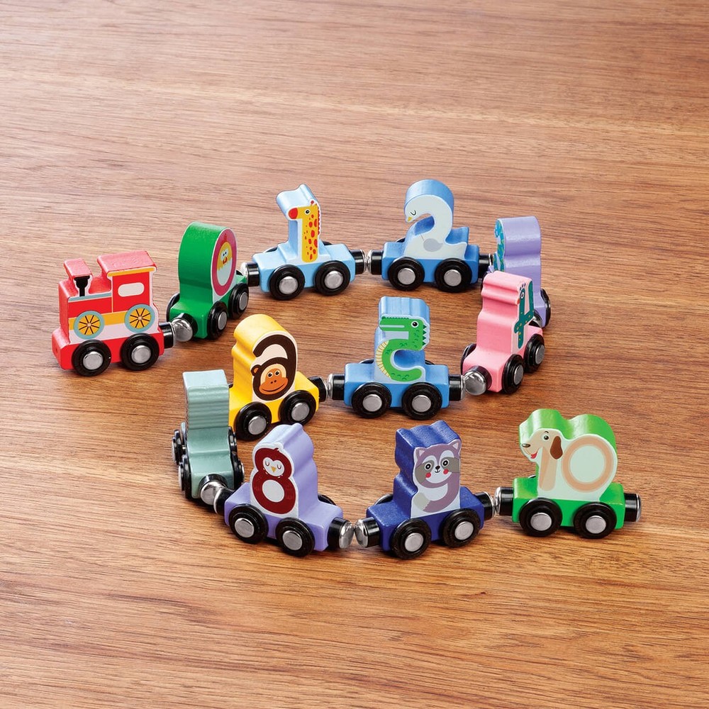 Magnetic Animal Number Train