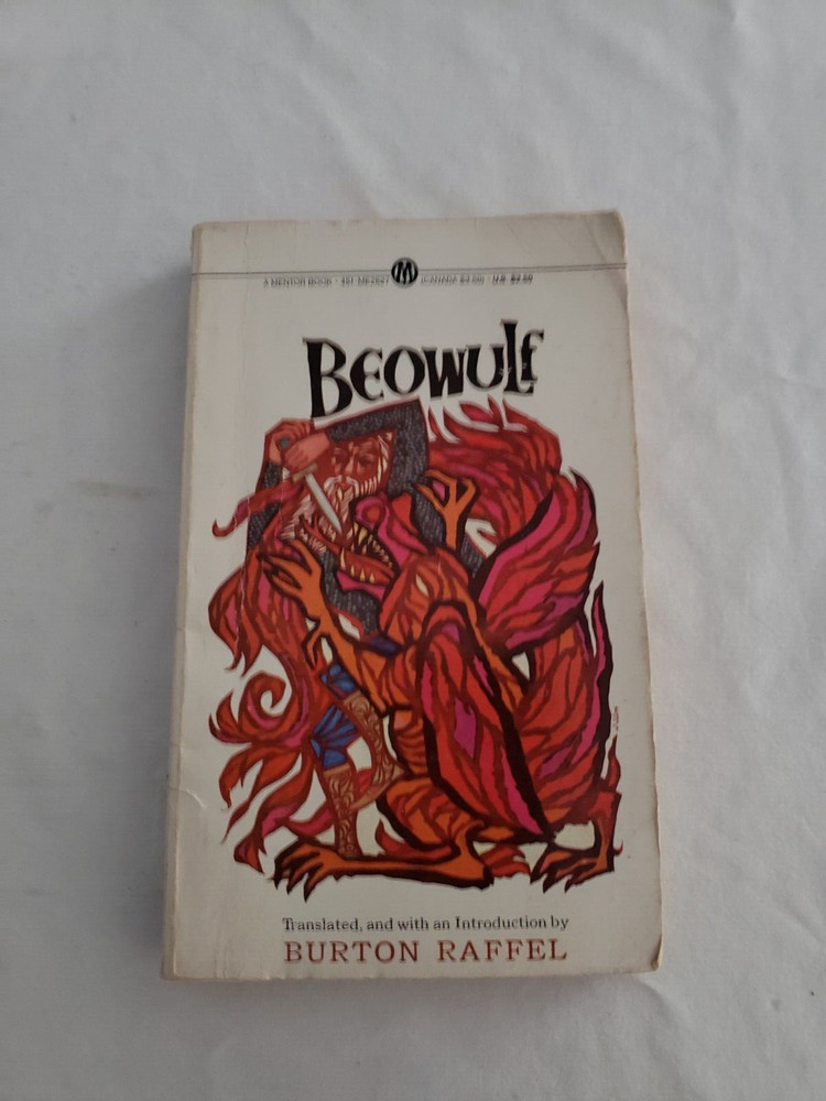 Burton Raffel BEOWULF Great Cover Art