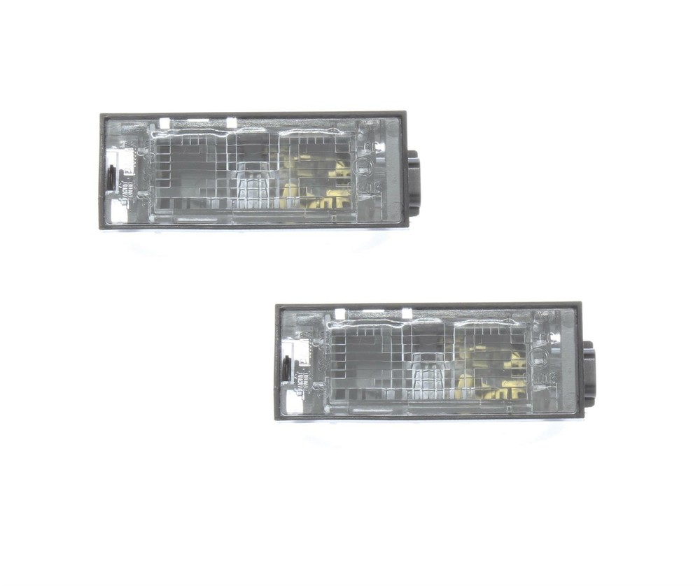 Renault Trafic 2014-> Number Plate Licence Lamp Pair Left & Right