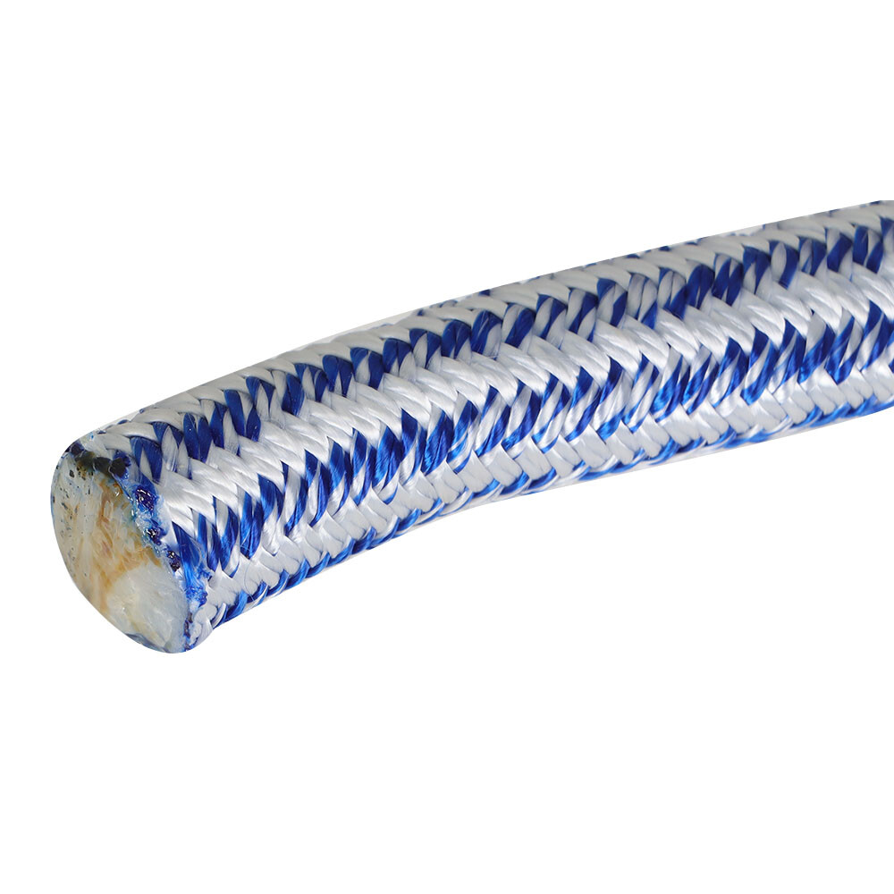 24 Strand Braid Polyester Rope Arborist Tree Climbing Rope 20000Lbs 3/4" × 200'