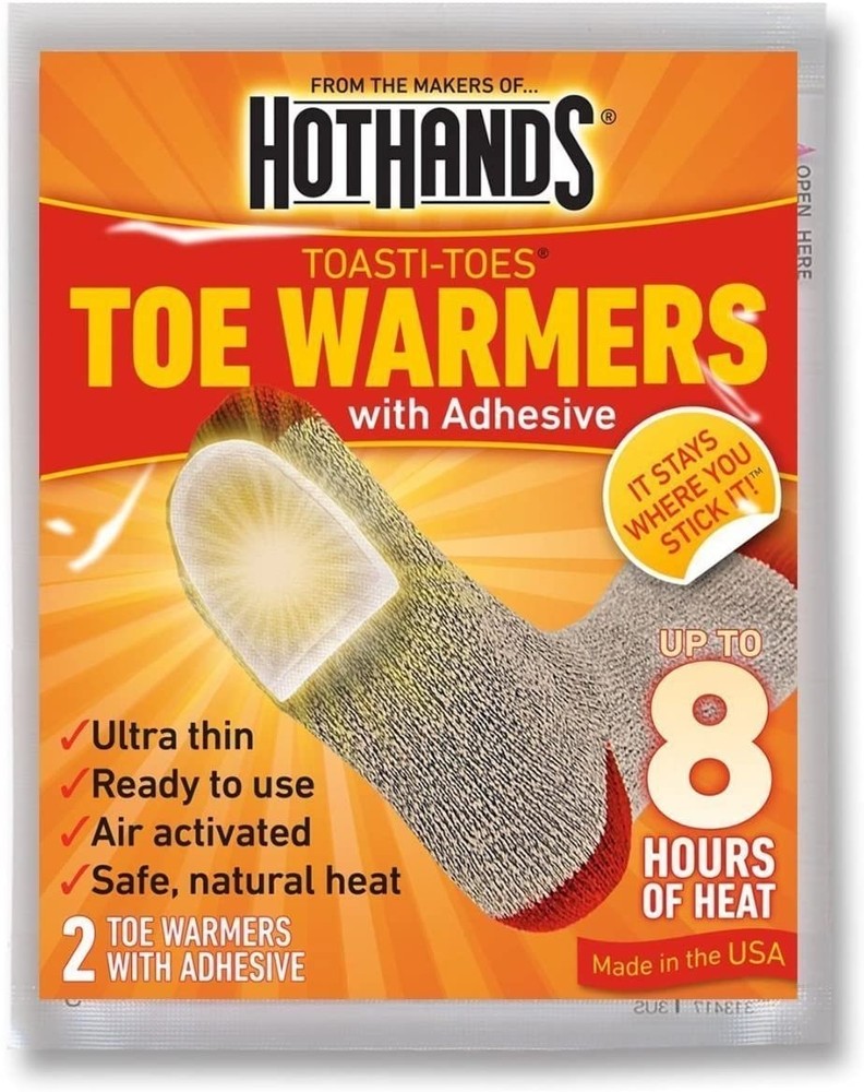 HotHands TOE10 Toe Warmers, White,10 Pair