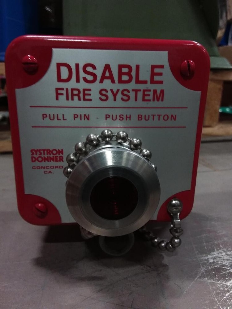 Generic Meggitt Safety System Disable Fire System Box
