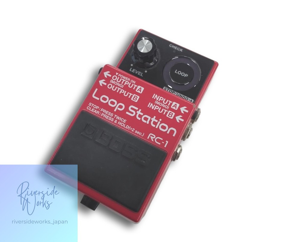 BOSS RC-1 Loop Station Pedal - Guitar Looping Effects JP