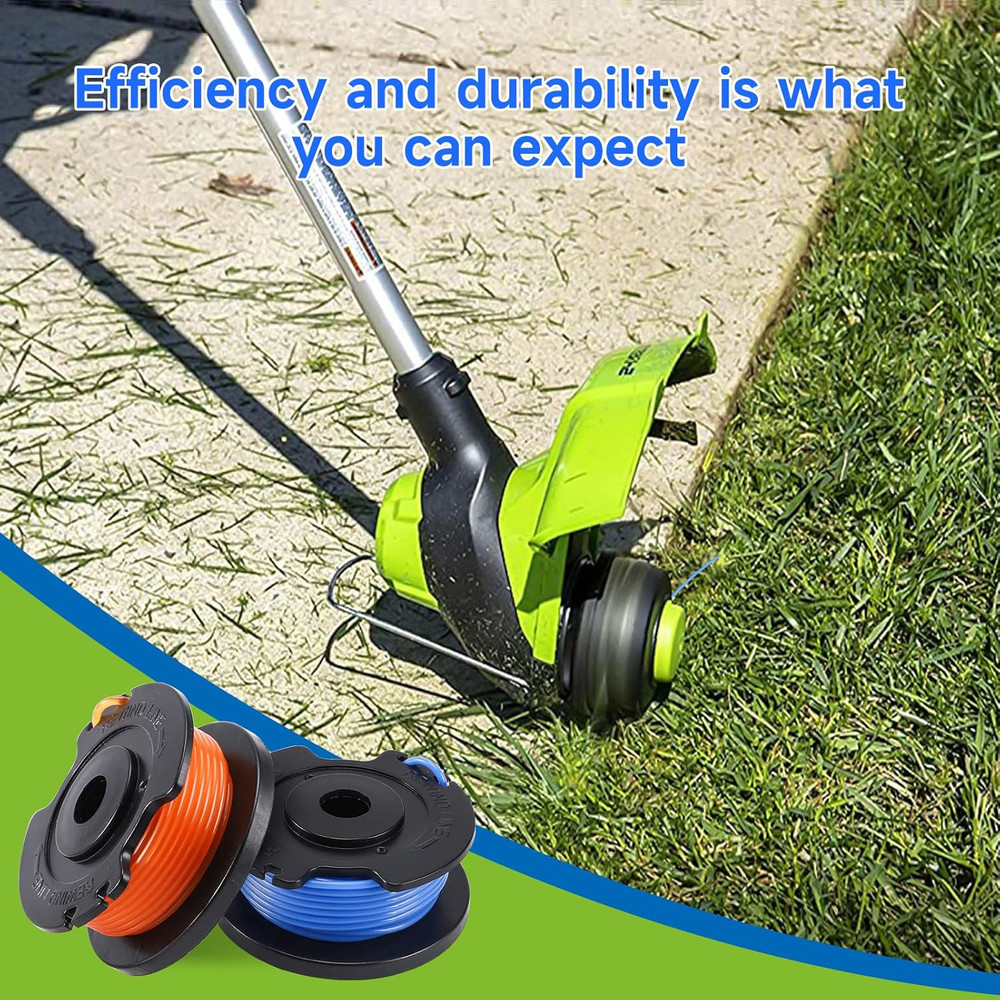 Weed Eater String 065 Inch 16Ft Single Line Replacement Spool Greenworks Trimmer