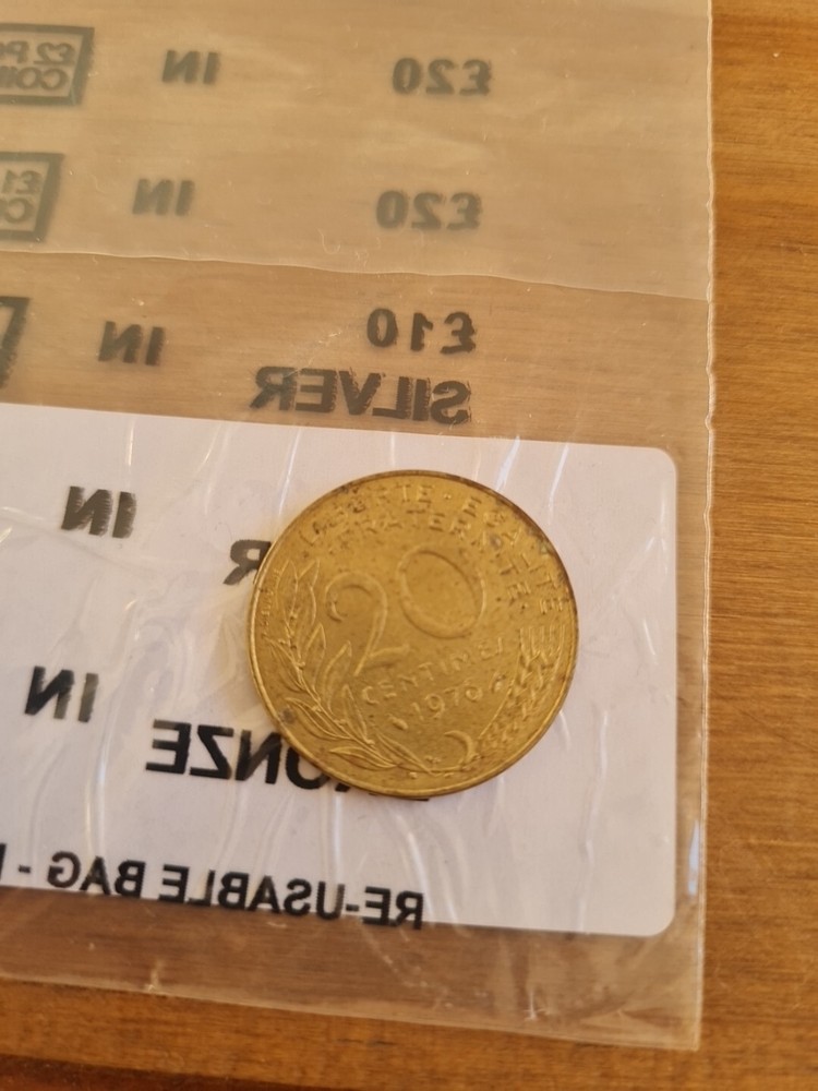 1978 French 🇫🇷 20 Centimes
