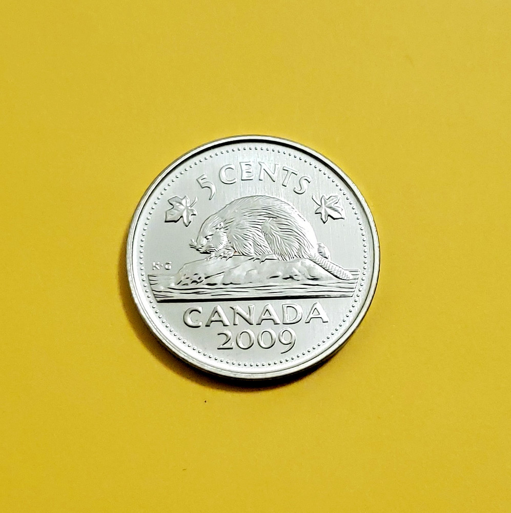 2009 Canadian Specimen Nickel