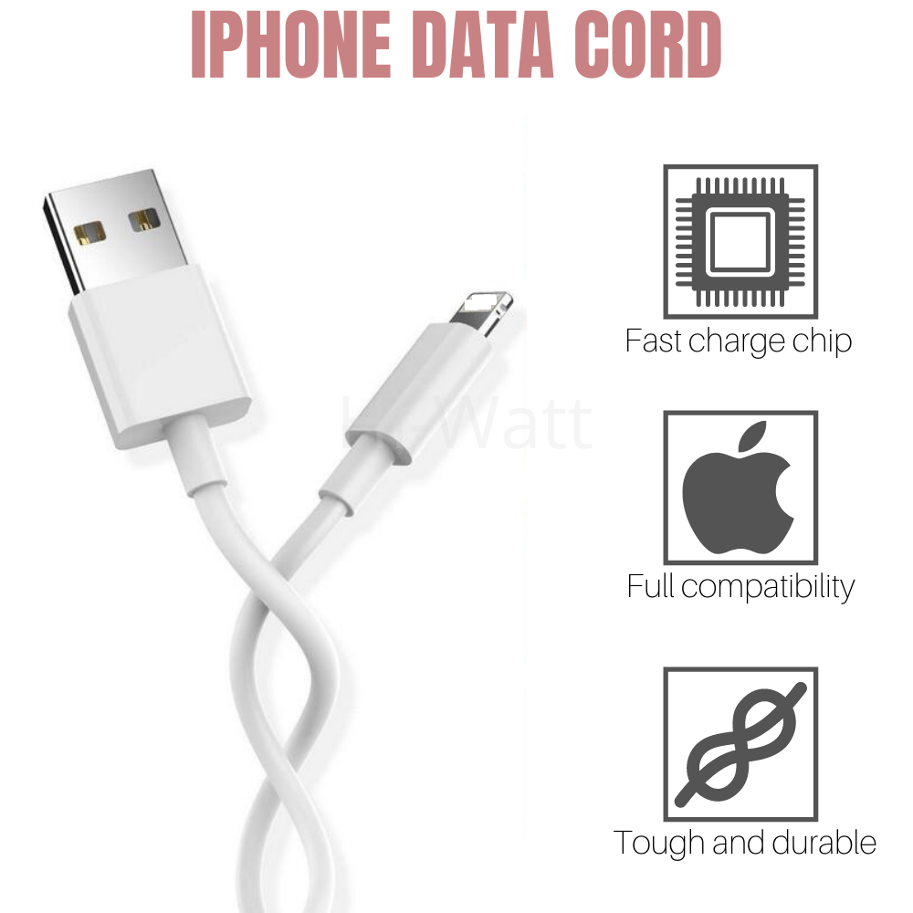 3 Pack USB Charger Cable 3/6Ft For iPhone 12 11 XR 8 7 6 Plus Charging Data Cord