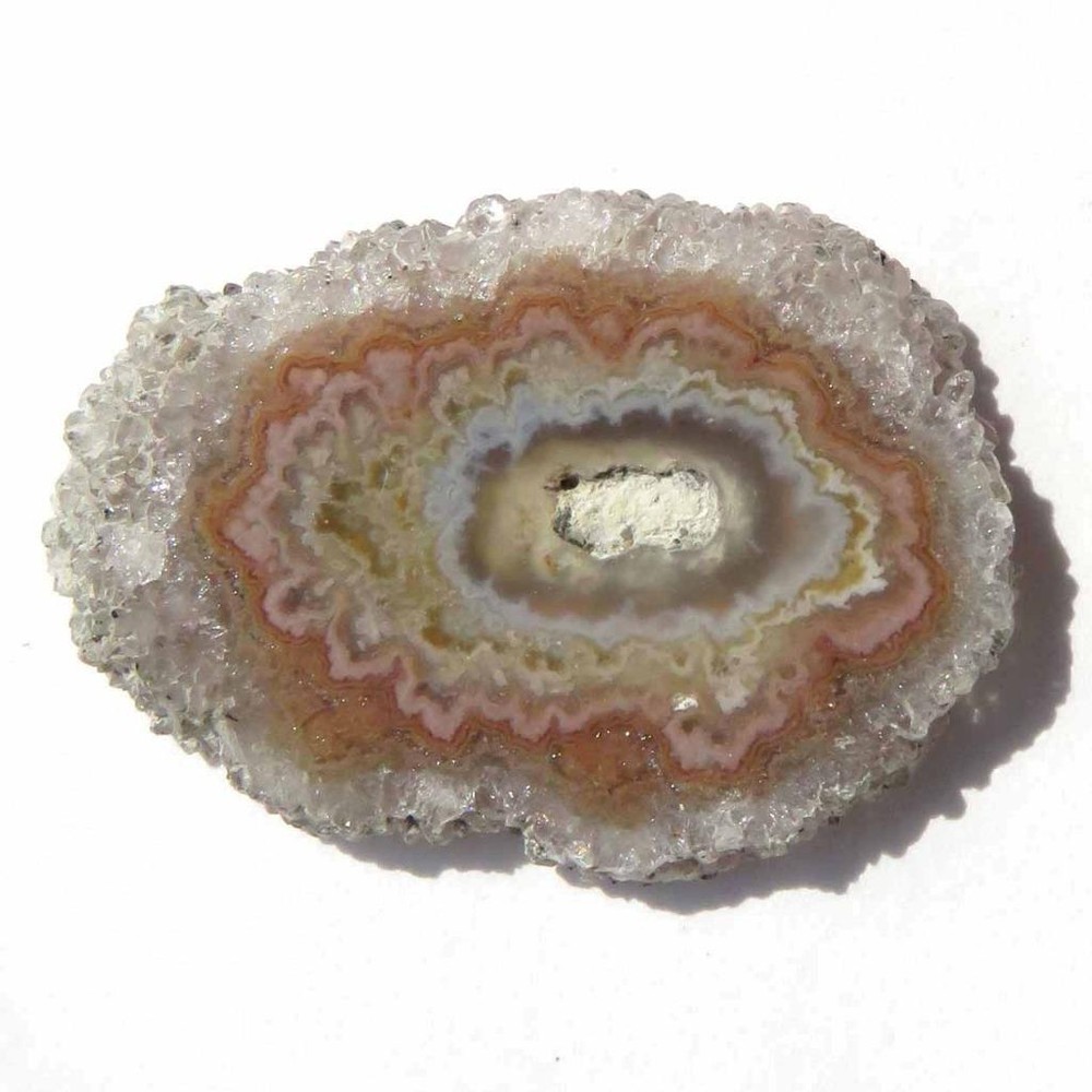 Stalactite Flower Slice Polished Both Sides VX932