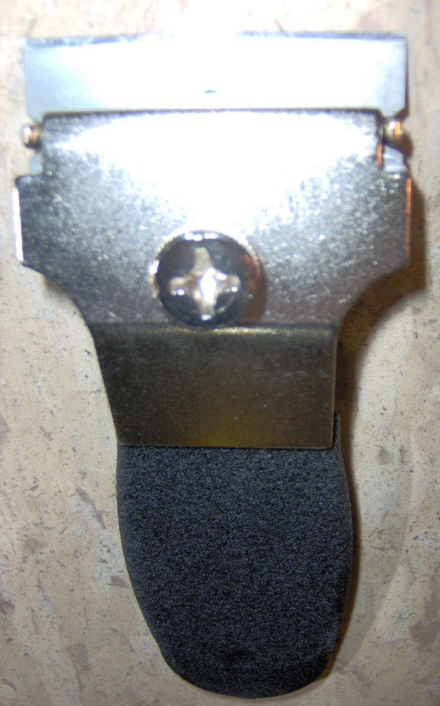 Razor Blade ScRAPeR Single edge HandHeld w 3 1/2" foam handle Scrape paint glass
