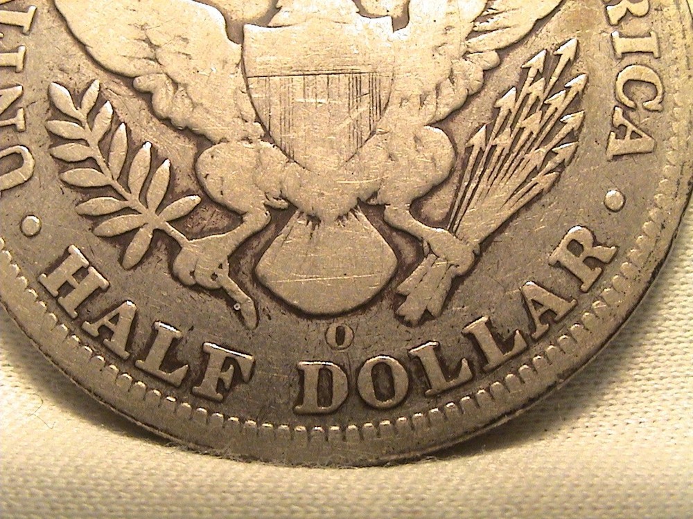 1898-O Silver Barber Half Dollar