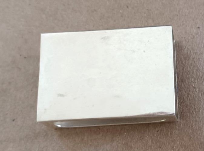 MATCHBOX SAFE COVERS STERLING SILVER 9+ Available Groom Usher Wedding Collect