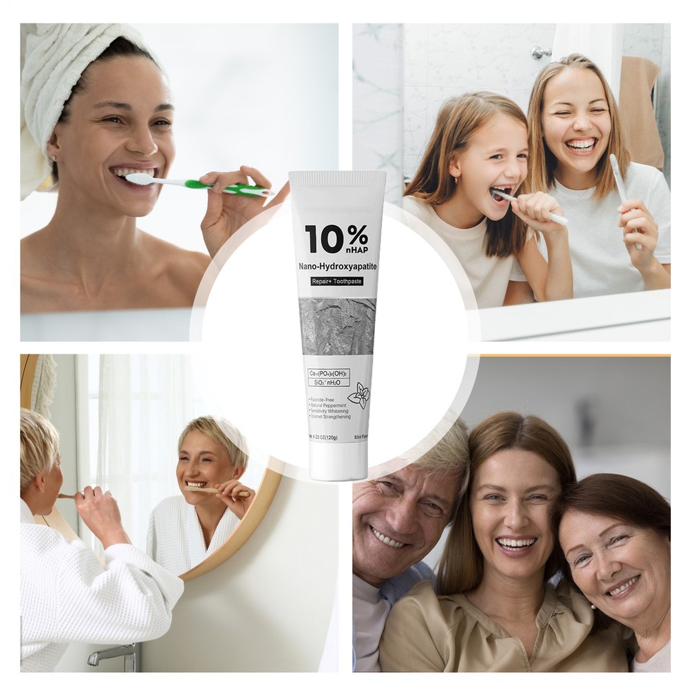 Brightening Tooth Paste Remineralizing Enamel Strengthening Toothpaste Physical