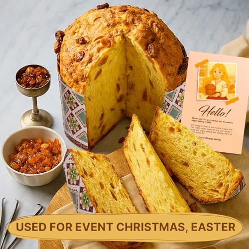 12 oz Easter Bread Baking Paper Molds | 12 Pack | Easter Bread Paper Mold