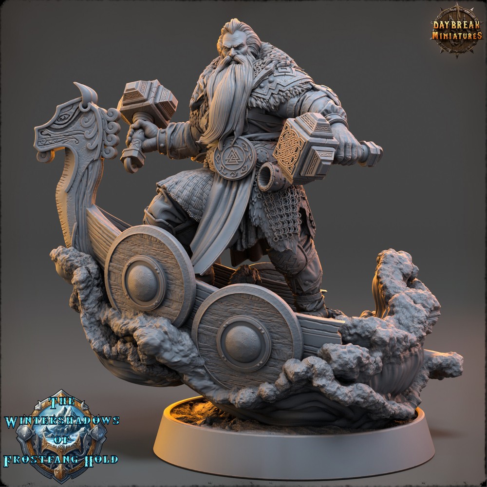 Northmen Hero Baldur | DayBreak Miniatures |