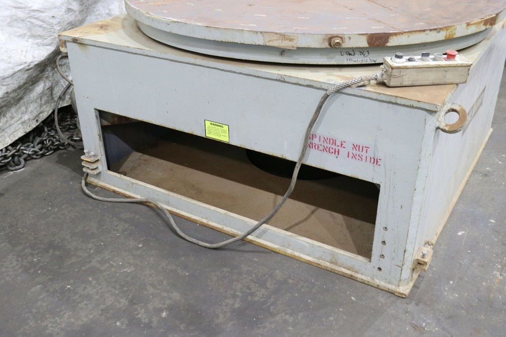 200,000 LB X 72" ARONSON WELDING TABLE: YODER #72508