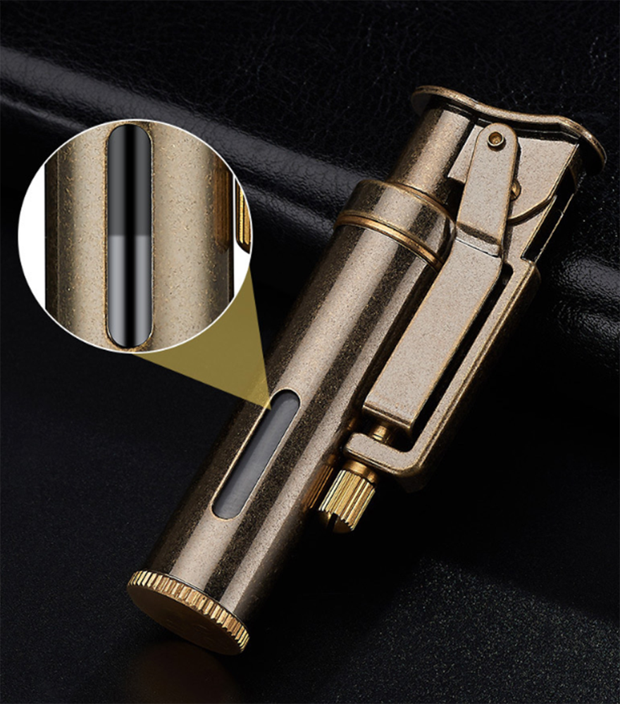 (Without Kerosene) Vintage Kerosene Lighters Cigarette Lighter, Classical Design
