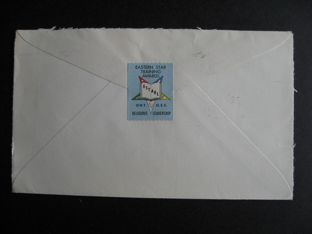 Canada label on cover Eastern Star Training Awards