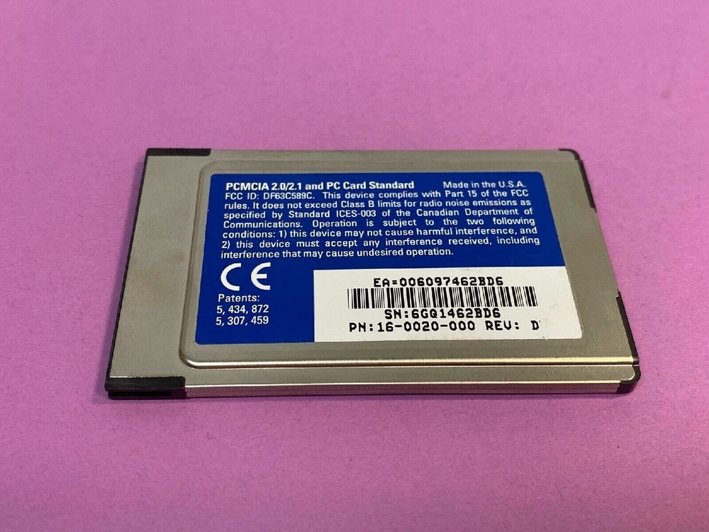 3COM EtherLink III LAN PC Card for 10BASE-T & COAX