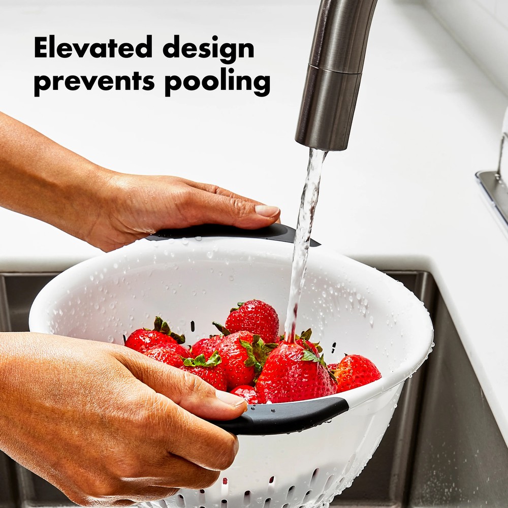 OXO Softworks Plastic Colander, White