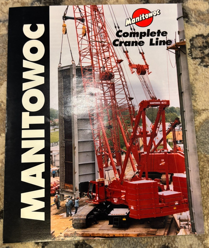 Manitowoc Complete Crane Line For 1996 Brochure AMIL25