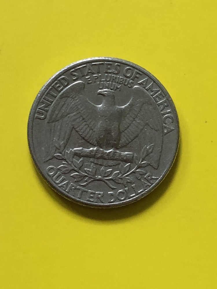 1981 Washington quarter filled D Mint Mark Error#65