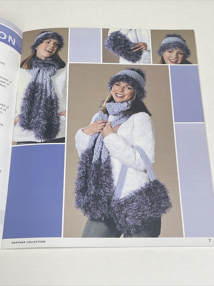 Leisure Arts Fun & Fabulous 12 Eyelash Yarn Projects Crochet Pattern