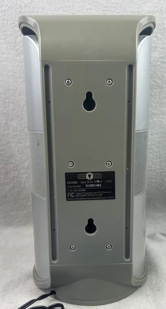 Royal Ideas Sound Teq Speaker - WES3000 NO Remote Or Transmitter - UNTESTED