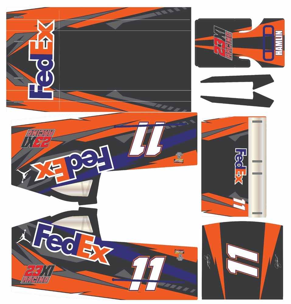 Salvas Mudboss Gen1 Denny Hamlin Wrap