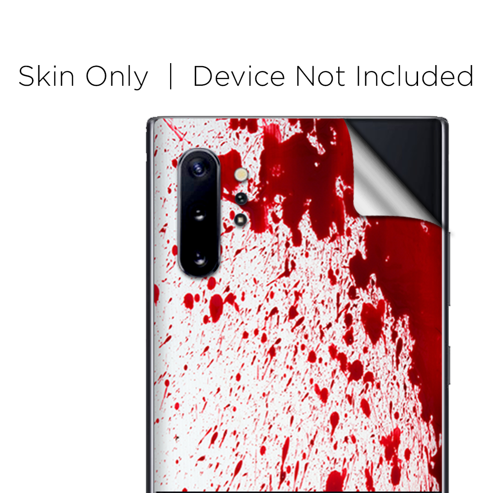 Skins Decal Wrap for Samsung Note 10 Plus Blood Splatter Dexter
