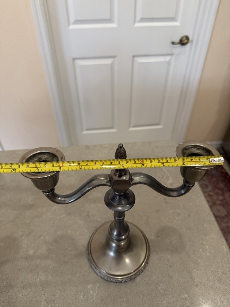 Vintage 2 Academy Silver On Candelabras
