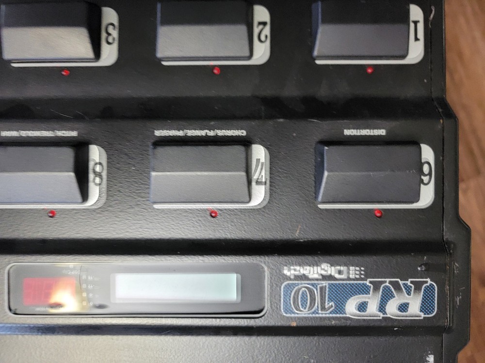 Vintage 1994 DOD Digitech RP-10 Multi Effects Digital Processor W/power Supply