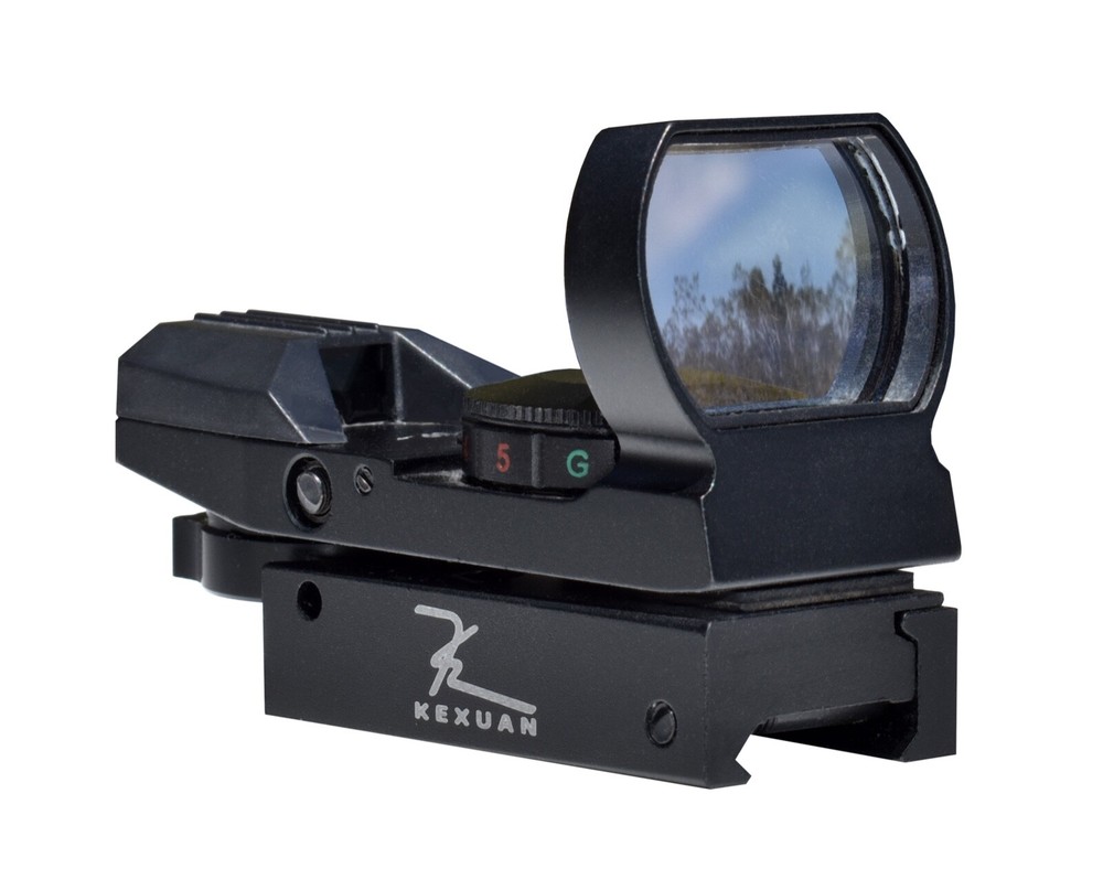 compact Reflex Red Green Dot Sight Adjustable Reticle Substitute Gun Sight Scope