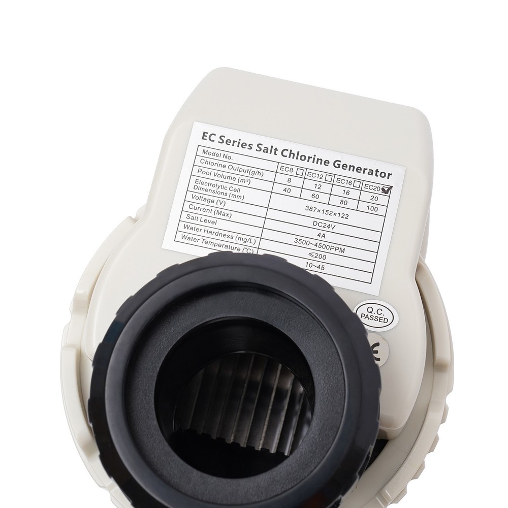 Complete Salt Water Pool Chlorine Generator System Chlorinator 3065g/108.1oz