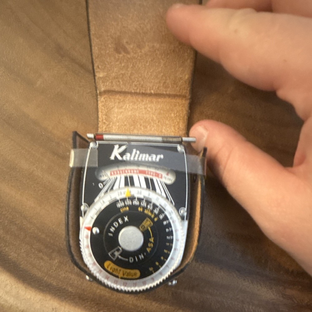 Kalimar Light Value Analog Photography Light Meter Light Value Scale for Camera