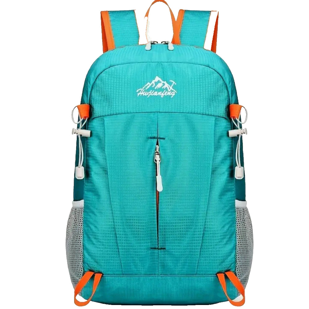 Heavy-Duty Outdoor Backpack Lightweight Foldable Hiking & Comping, Green, Small