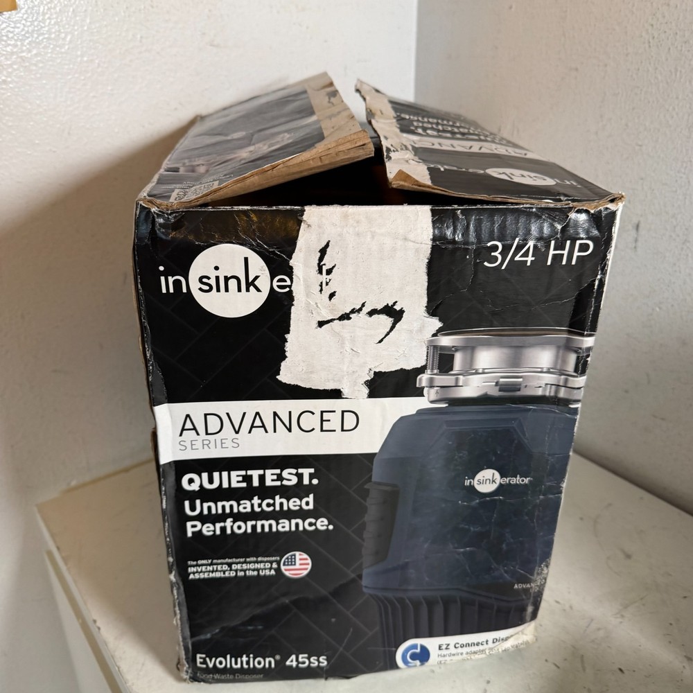 InSinkErator Evolution 3/4 HP Advanced Series Continuous Feed Garbage Disposal