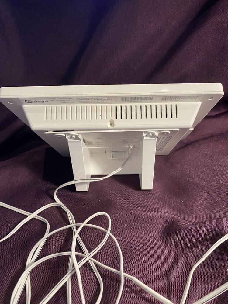 Qolsys IQ Panel-VRZ White Bluetooth 7" Touchscreen Image Sensor Control Panel