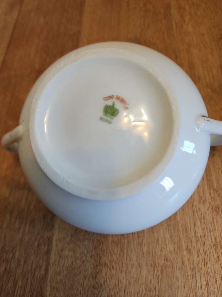 Hand Painted Nippon Covered Sugar Bowl